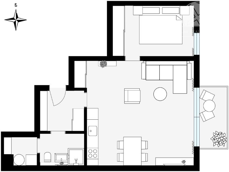 Продажа квартиры 2+KK Praha, V Předním Hloubětíně č. 8
