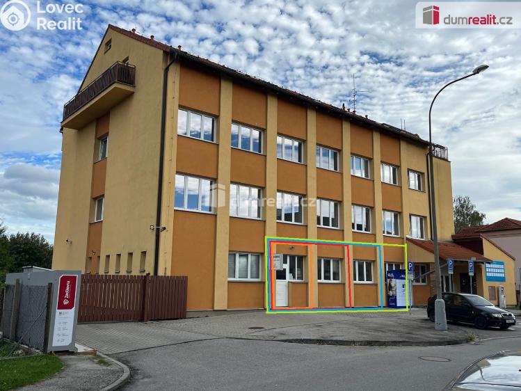 Pronájem kanceláře České Budějovice, Na Zlaté stoce č. 1