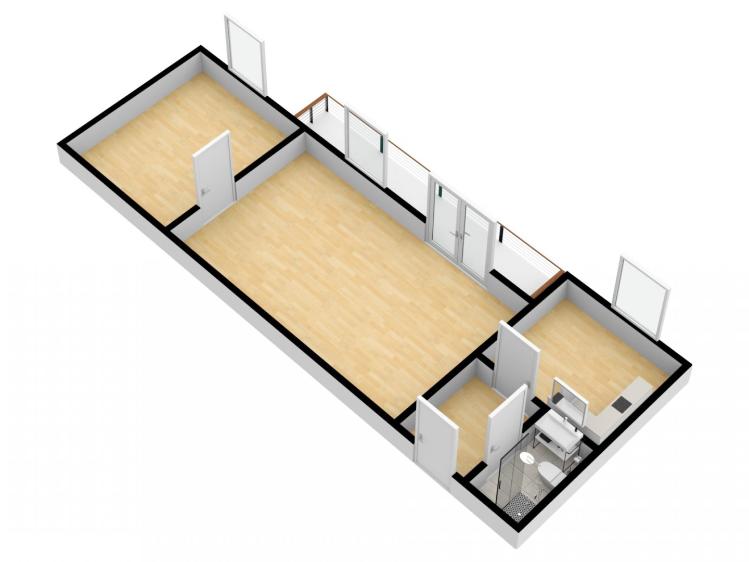 Оренда квартири 2+KK Praha, V javorech č. 12