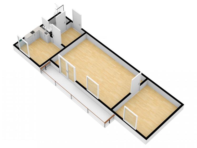 Pronájem bytu 2+KK Praha, V javorech č. 13