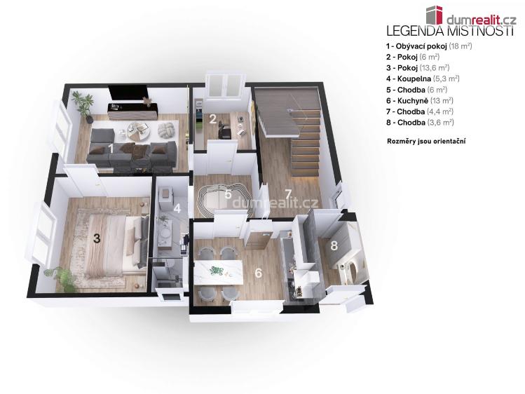 Продаж сімейного будинку Neratovice, Bří Čapků č. 7