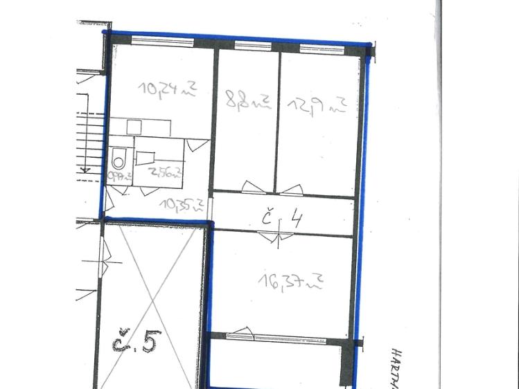 Продаж квартири 3+1 Hartmanice č. 21