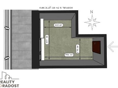 Оренда офісного приміщення Brno, Vídeňská č. 3