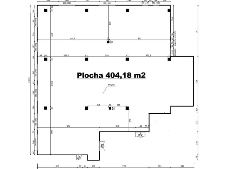 Pronájem obchodního prostoru Jaroměř, Jezbinská č. 7