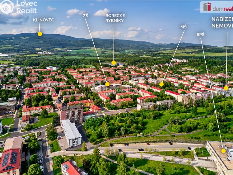 Prodej bytu 3+1 Ostrov, Lidická č. 16