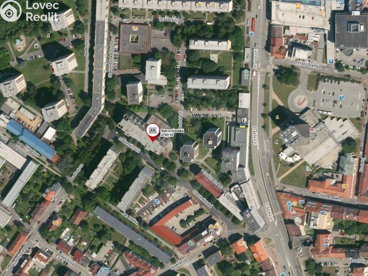 Pronájem garážového stání České Budějovice, Staroměstská 2769/10 č. 3