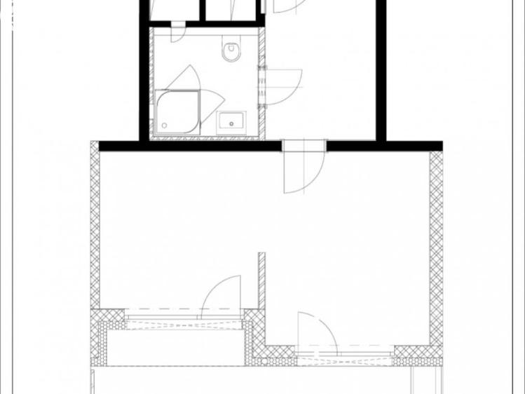 Pronájem bytu 1+KK Praha, Kloudova č. 10