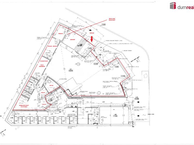 Оренда торгового приміщення Brno, Bubeníčkova č. 16