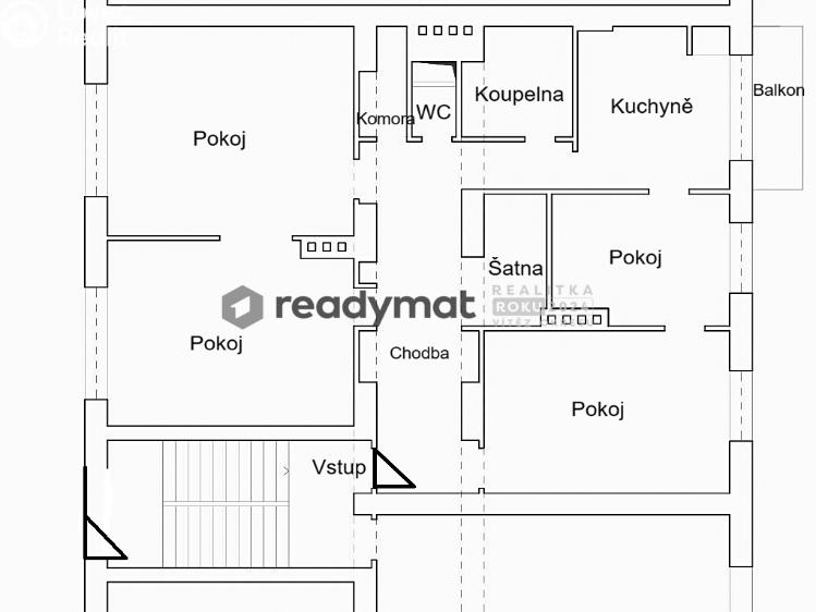 Prodej bytu 4+1 Hodonín, Sv. Čecha 3119/18 č. 23