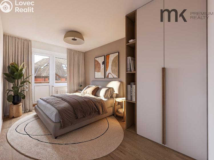 Prodej bytu 2+KK Praha, Hanusova č. 8