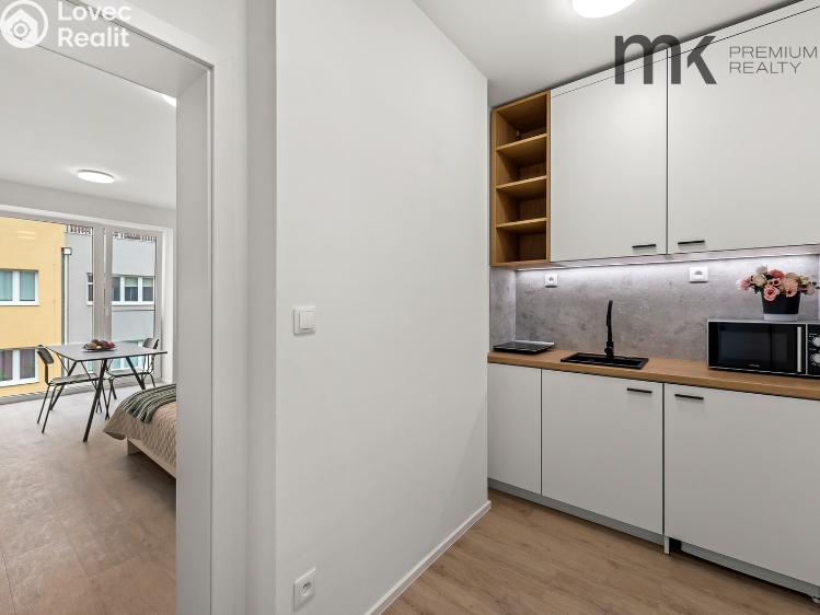 Pronájem bytu 1+1 Praha, Na bitevní pláni č. 13