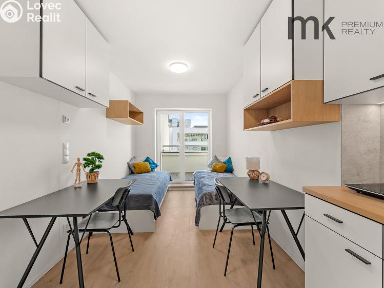 Pronájem bytu 1+KK Praha, Na bitevní pláni 1185/40 č. 3