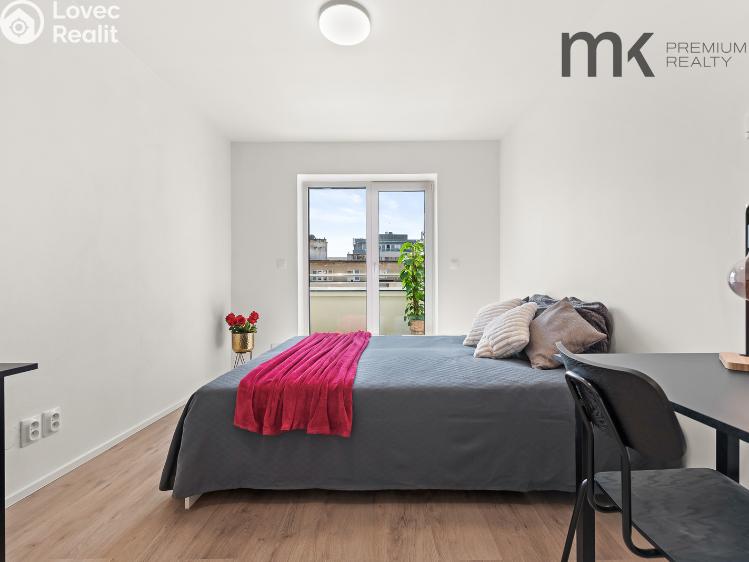 Pronájem bytu 1+KK Praha, Na bitevní pláni 1185/40 č. 3