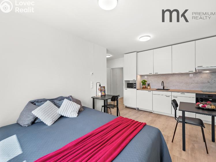 Аренда квартиры 1+KK Praha, Na bitevní pláni 1185/40 č. 2