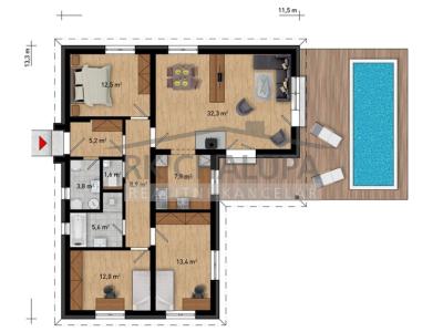 Prodej rodinného domu Hluboká nad Vltavou, Lesní 1202 č. 3