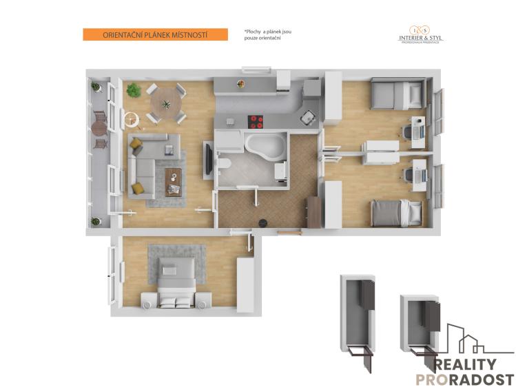 Prodej bytu 4+KK Praha, Vejvanovského č. 30