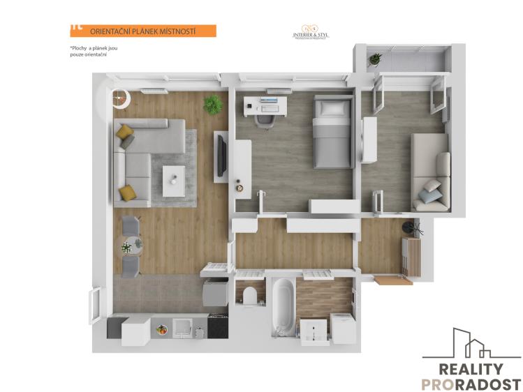 Prodej bytu 3+KK Praha, Slévačská č. 21