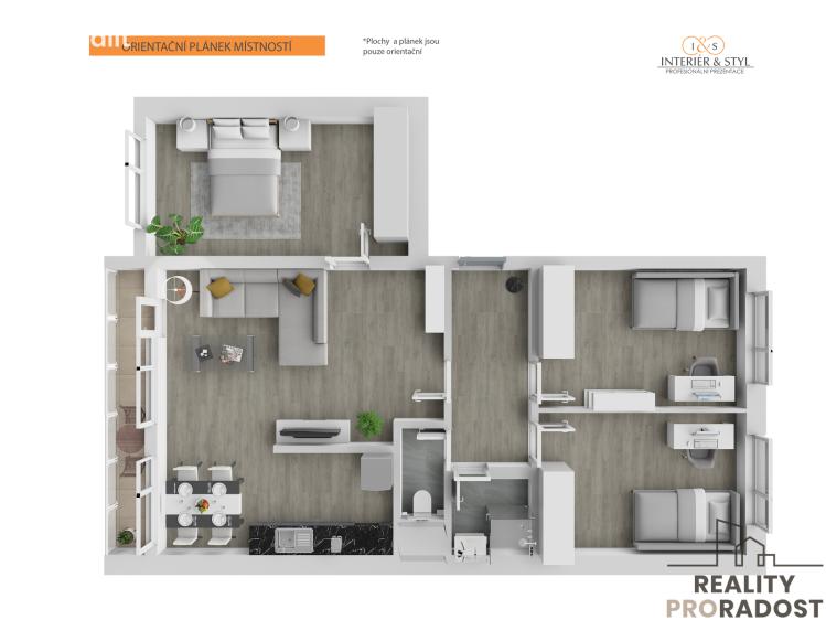 Prodej bytu 4+KK Praha, Stříbrského č. 27