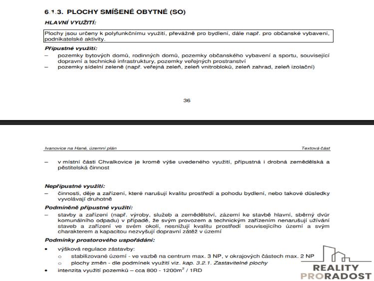 Prodej rodinného domu Ivanovice na Hané č. 34