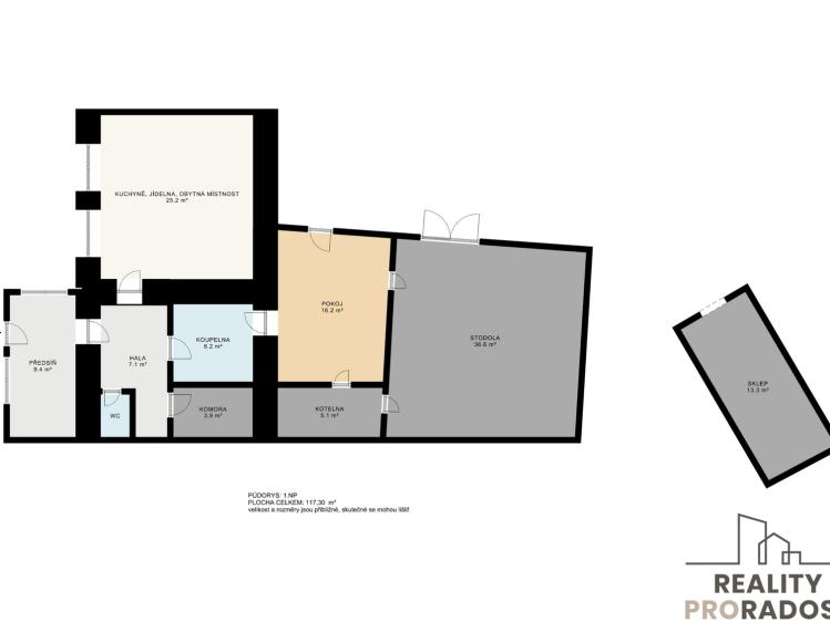 Продаж сімейного будинку Ježená č. 69