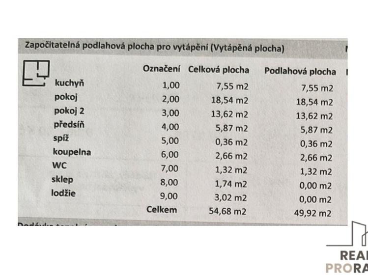 Prodej bytu 2+1 Ostrava, Oty Synka 1854/37 č. 12