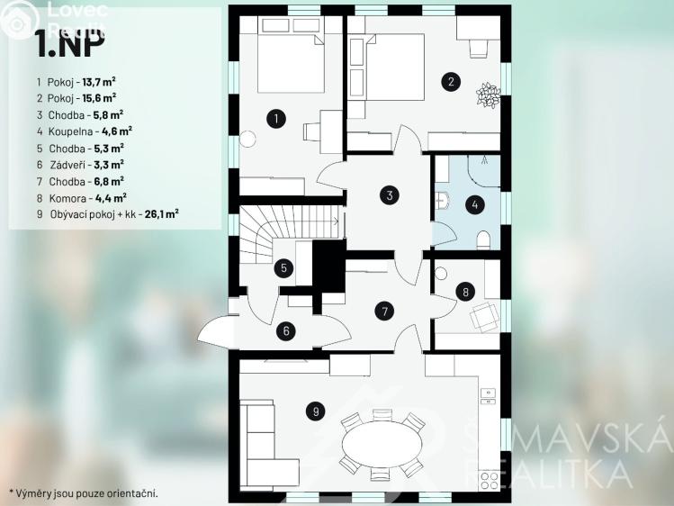 Prodej rodinného domu Stachy č. 7