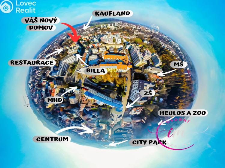 Prodej bytu 2+1 Jihlava, Chlumova č. 18