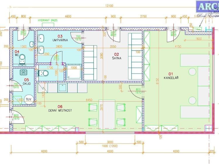 Pronájem skladového prostoru Hořovice č. 3