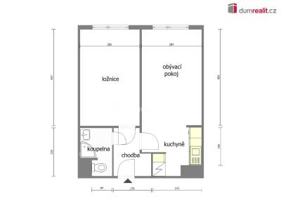 Rent apartment 2+KK Neratovice, Kojetická č. 2