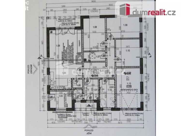 Pronájem rodinného domu Sibřina, Fazolová č. 13