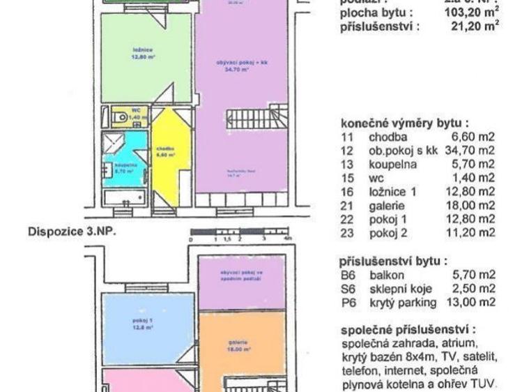 Prodej bytu 4+KK Řitka, Dvorská č. 13