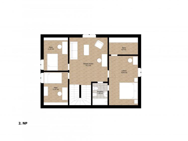 Prodej rodinného domu Praha, Vachkova 1320/1 č. 29