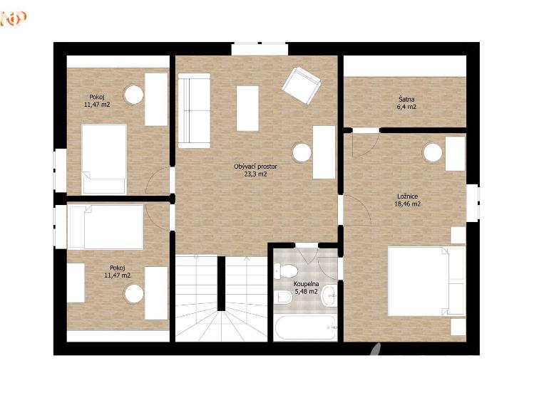 Prodej rodinného domu Praha, Vachkova 1320/1 č. 24