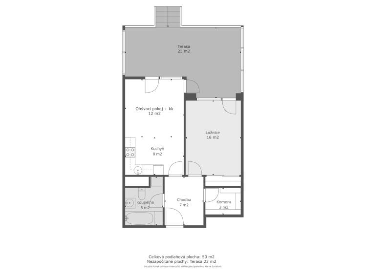 Prodej bytu 2+KK Praha, Univerzitní č. 27