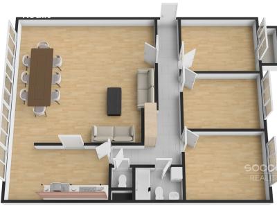 Rent apartment 4+KK Praha, Ostrovského č. 18