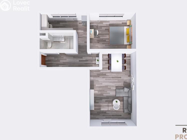 Продажа квартиры 2+1 Karviná, tř. 17. listopadu č. 16