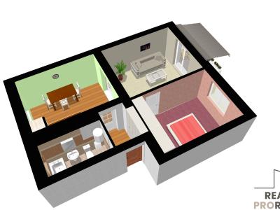 Sale apartment 2+1 Přerov, Jižní čtvrť I č. 2