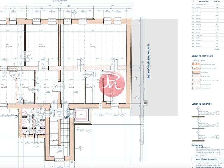 Pronájem kanceláře Ostrava, Kutuzovova č. 14
