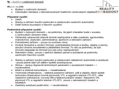 Sale family house Uhřice č. 4