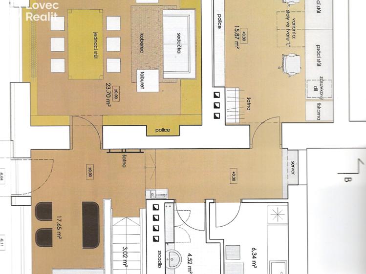 Prodej kanceláře Praha, Kolátorova č. 6