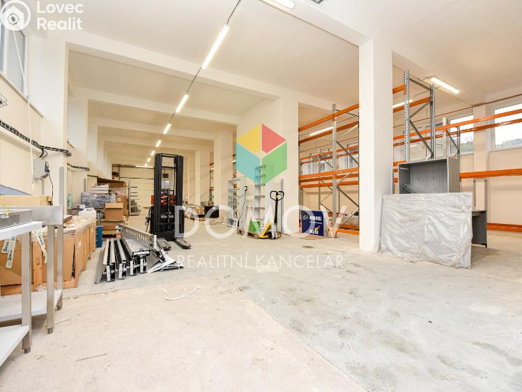 Pronájem skladového prostoru Hýskov, Na Krétě č. 13