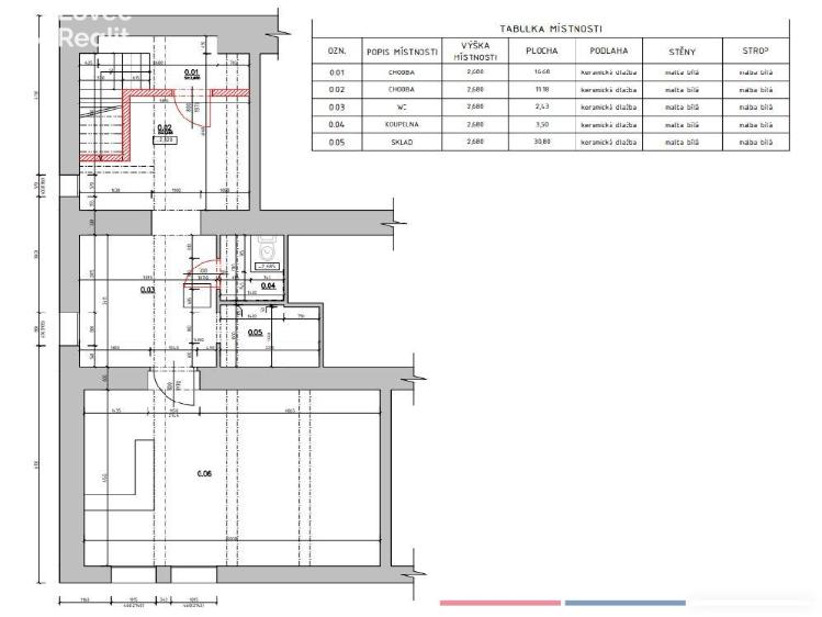 Prodej atypického bytu Praha, Na Petynce 986/36 č. 8