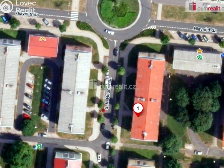 Pronájem bytu 2+1 Ostrov, S. K. Neumanna č. 28