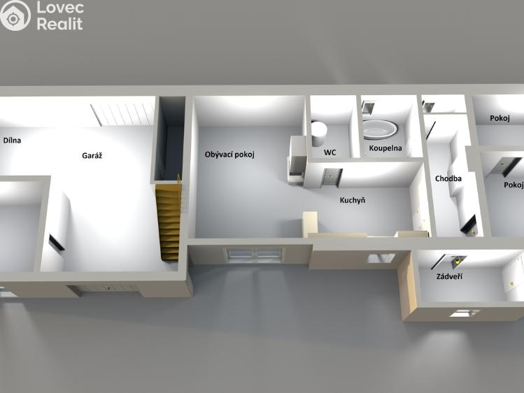 Sale atypical apartment Rokytno č. 4