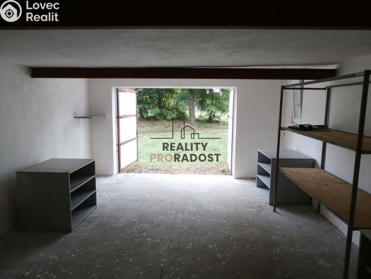 Pronájem garáže Práče č. 4