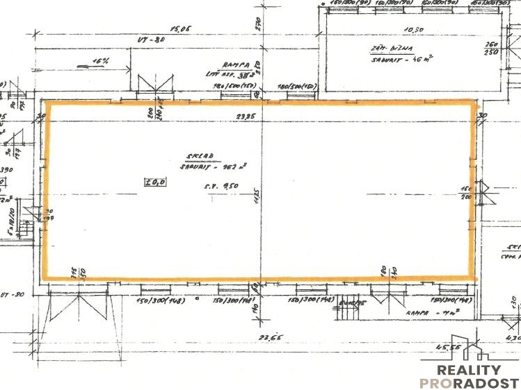 Pronájem skladového prostoru Blansko č. 6