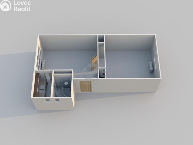 Pronájem bytu 2+1 Ostrava, Českobratrská 363/5 č. 5