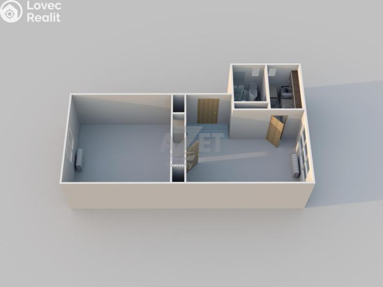 Pronájem bytu 2+1 Ostrava, Českobratrská 363/5 č. 7