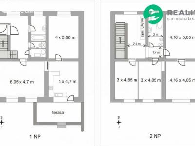 Prodej rodinného domu Hradec Králové, Pražská třída č. 6