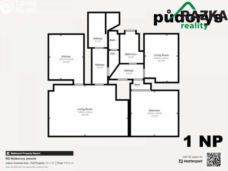 Sale family house Jeseník, Wolkerova č. 6